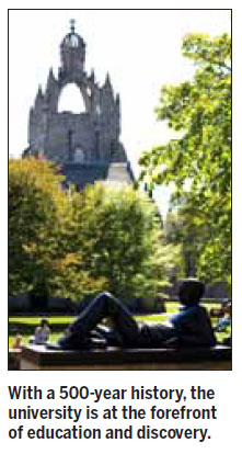 University of Aberdeen expands its international ties