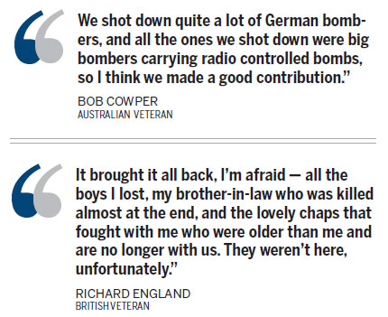 Veterans return to Normandy beach with heavy hearts