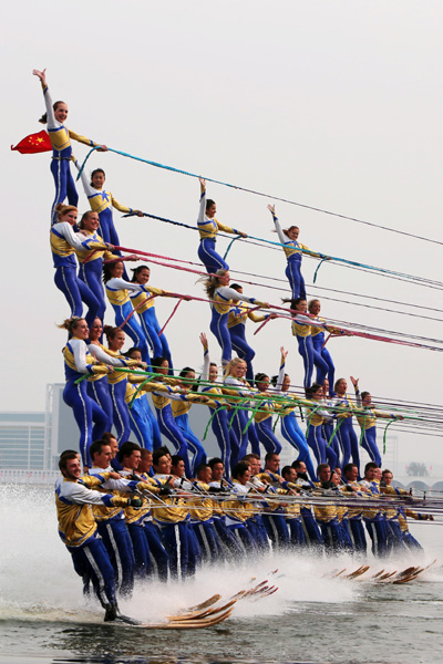 吉尼斯世界紀(jì)錄挑戰(zhàn)賽臨沂開啟 首日失利明日再戰(zhàn)