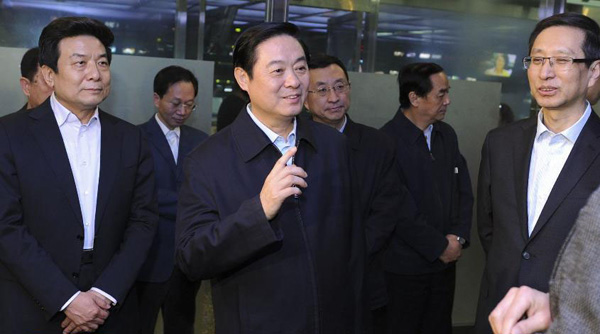劉奇葆在中央新聞單位調(diào)研時強調(diào)要帶頭改文風