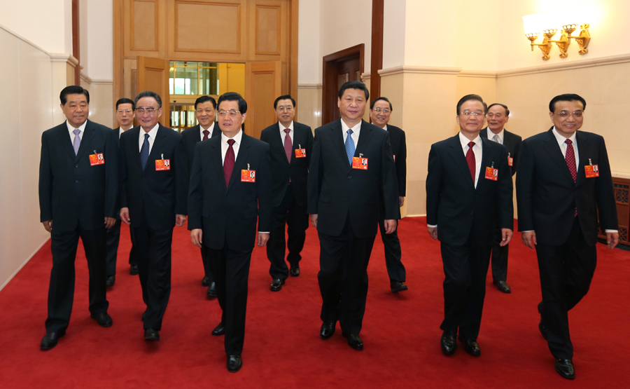 十二屆全國人大一次會議開幕