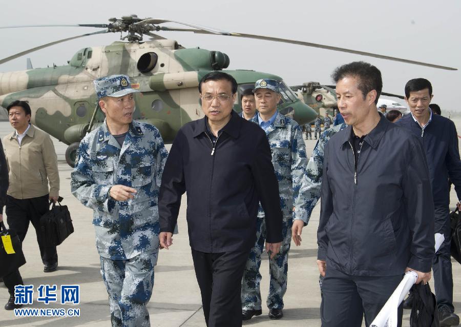 李克強在震區24小時的足跡