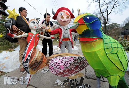 兩岸首度聯辦春節秦淮燈會