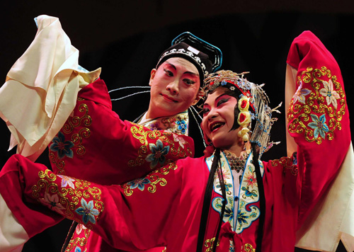 臺灣藝人中原獻演《李香君》