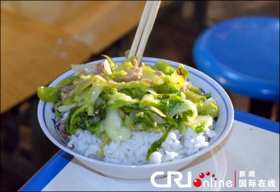 志愿者在山里學校的晚餐（組圖）