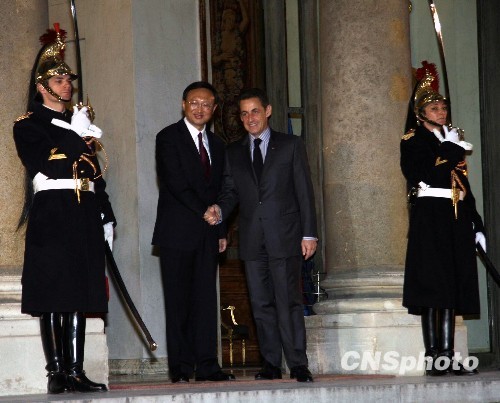 外交部長楊潔篪:中法元首今年內將實現互訪