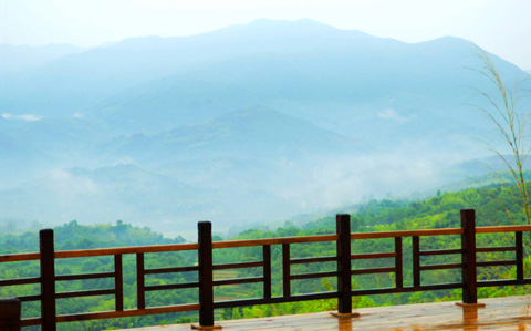 河南固始九華山風景如畫