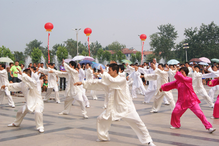 永城市“全民健身日”活動精彩紛呈
