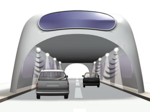 成都路面平整 “立體快巴”通行沒問題？