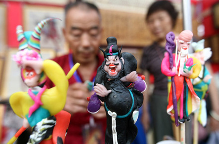 運城舉辦非遺傳統(tǒng)技藝暨文化精品展