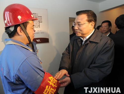 李克強在天津考察