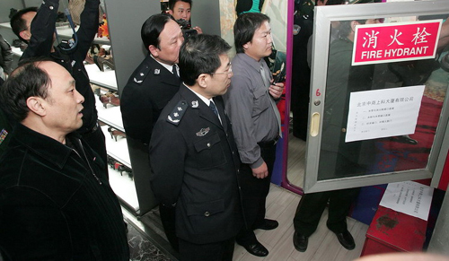 北京通州區多部門聯合突查人員密集場所消防安全