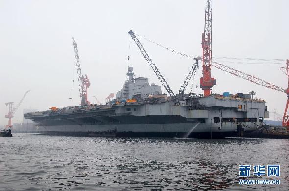 8月10日我航母平臺(tái)進(jìn)行出海航行試驗(yàn)
