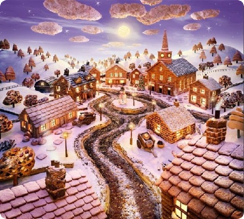 神奇！絕美食物風(fēng)景畫