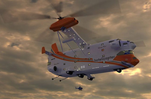 奢華！可以飛的超五星酒店