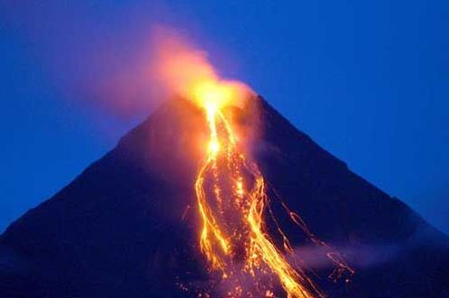 火山噴發時20個震撼景觀