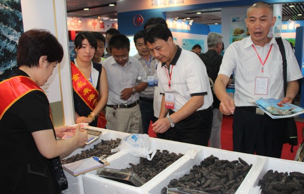 2012中國·威海榮成海峽兩岸海洋食品展銷會開幕