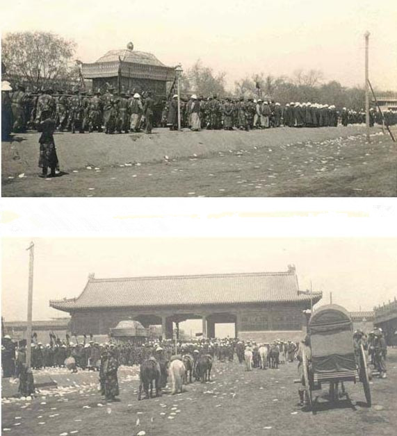 曝慈禧葬禮上的恐怖畫面！