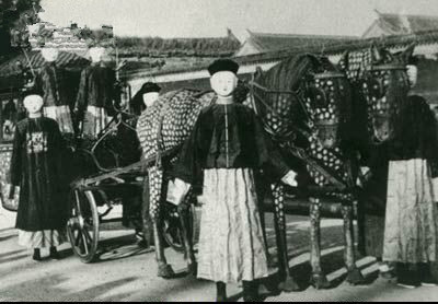 曝慈禧葬禮上的恐怖畫面！