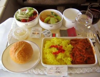 飛機餐也美味 實拍各國航空公司美味飛機餐