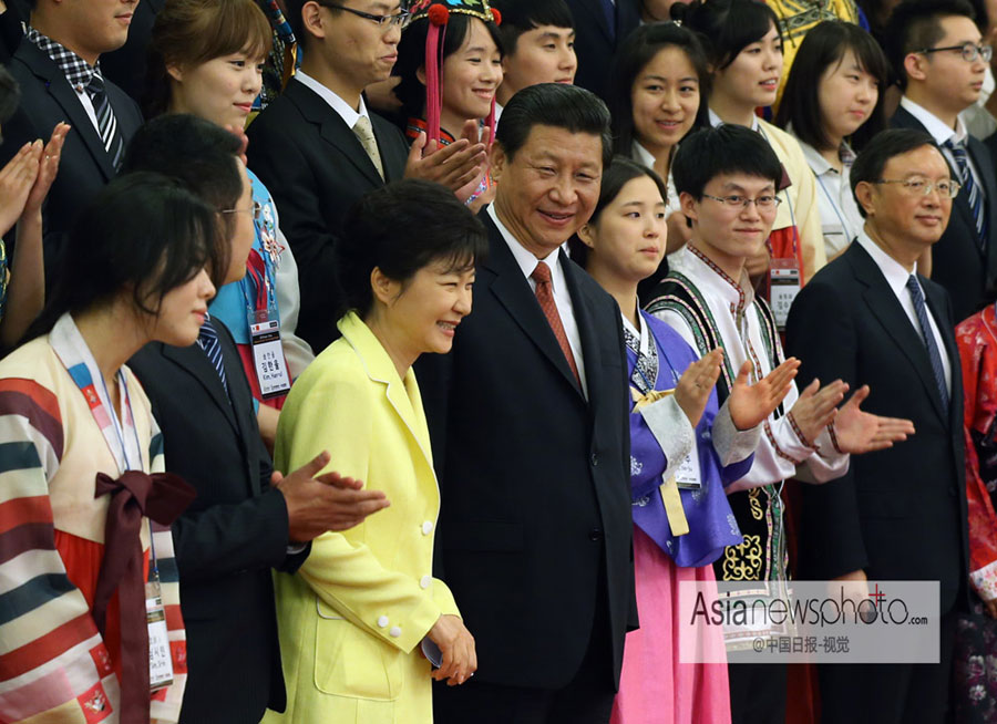中國日報一周圖片精選（6月22日—28日）：韓國首位女總統訪華