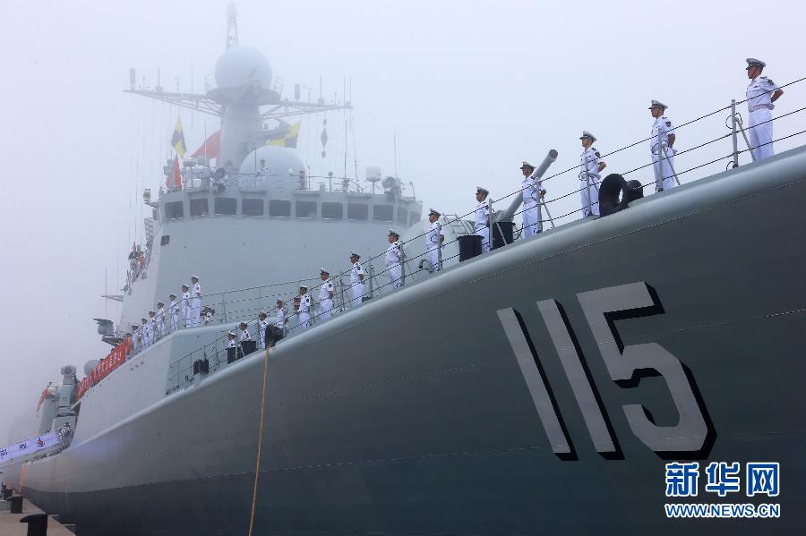 中國(guó)派出7艘艦艇赴俄參加中俄“海上聯(lián)合—2013”軍事演習(xí)
