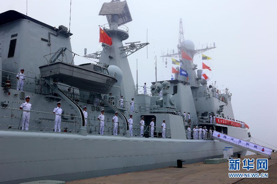 中國派“最強(qiáng)編隊”參加中俄軍演 艦艇多為“00后”