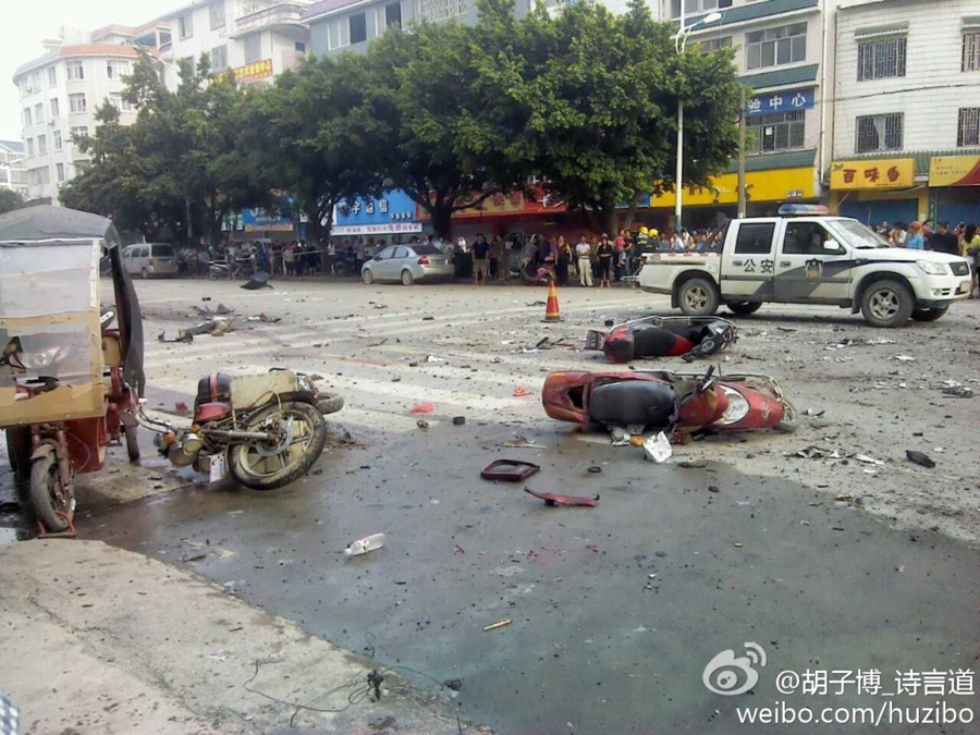 廣西桂林發生一起爆炸事故 疑有一人已經死亡