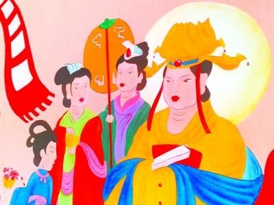 清代壁畫修復后慘不忍睹：面目全非紅配綠
