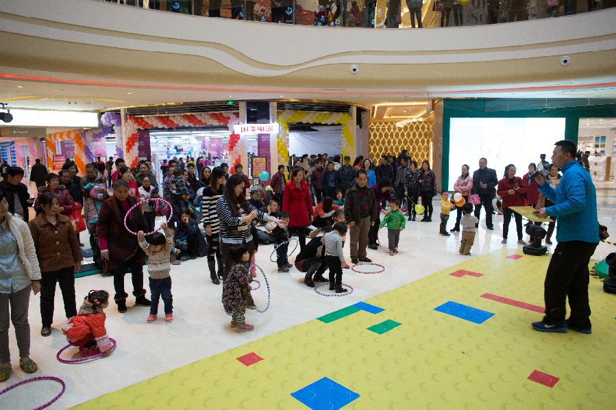 重慶時(shí)代天街新開(kāi)C館 各式親子游樂(lè)設(shè)施供父母選擇