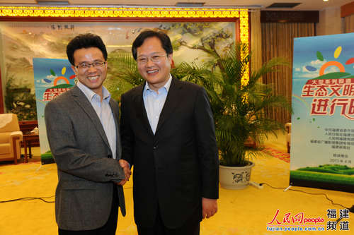 “推動(dòng)生態(tài)文明建設(shè)”采訪團(tuán)專(zhuān)訪漳州市委書(shū)記