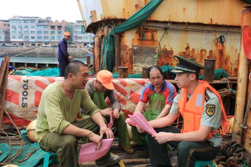 福建連江邊防大隊加強休漁期海上治安管理工作