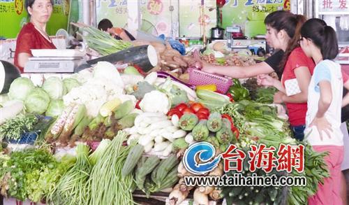 臺(tái)風(fēng)吹漲廈門水葉菜 6種平價(jià)菜今晚上市救急