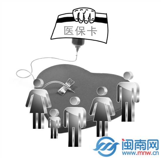 漳明年起試點“醫保卡直系親屬通用” 3年內鋪開