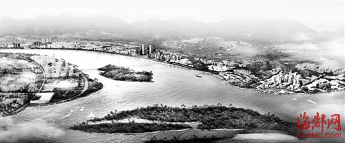 福州建成區擴至240平方公里 馬尾新城總體規劃完成