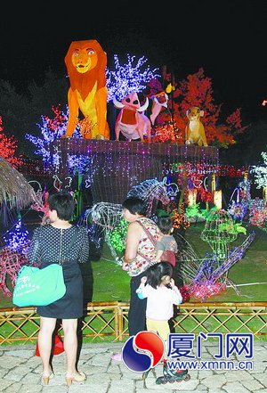 2013園博苑燈光旅游節(jié)28日啟動(dòng) 周六去賞3D燈光秀
