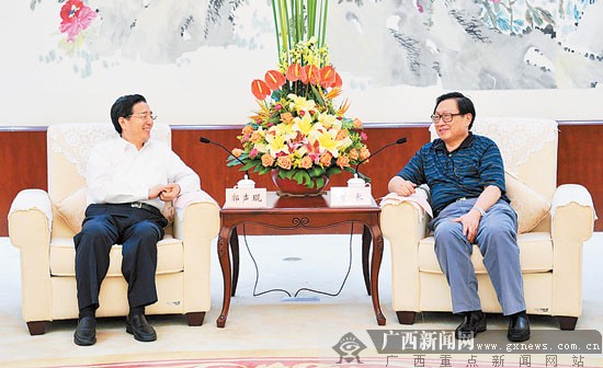 華建敏蒞臨指導第六屆泛北論壇 郭聲琨馬飚拜會