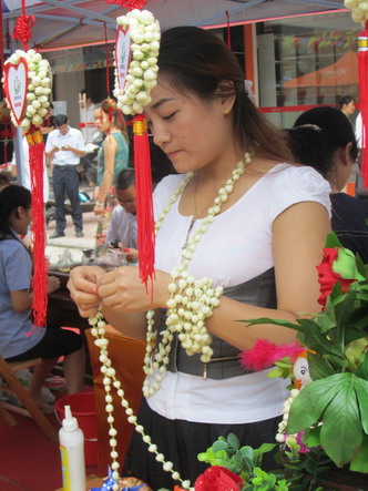 2012年中國國際茉莉花文化節舉行顯橫縣茉莉鄉情