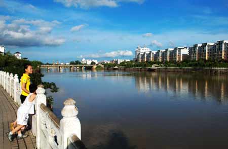 河南潢川夏日美景如詩(shī)如畫(huà)