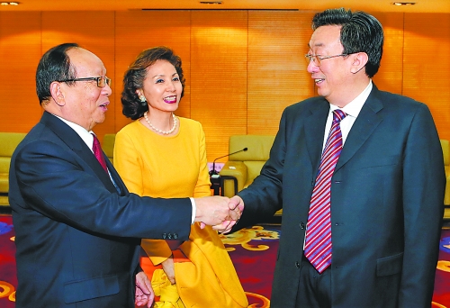 郭庚茂：促進(jìn)豫臺交流合作 增進(jìn)兩岸人民福祉