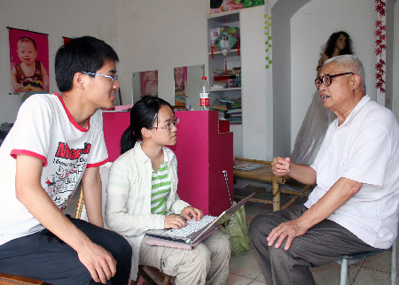 北大學(xué)子假期深入鹿邑調(diào)查 實踐豐富閱歷