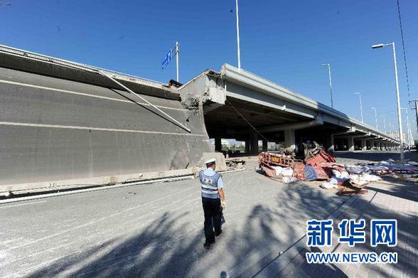 哈爾濱市通報橋梁坍塌事故初步情況（圖）