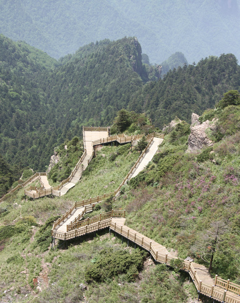 最長(zhǎng)棧道揭“神農(nóng)一景”神秘面紗