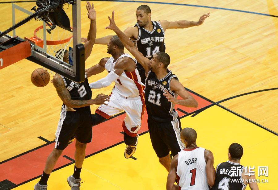 熱火力擒馬刺 4:3逆轉奪2013年NBA總冠軍