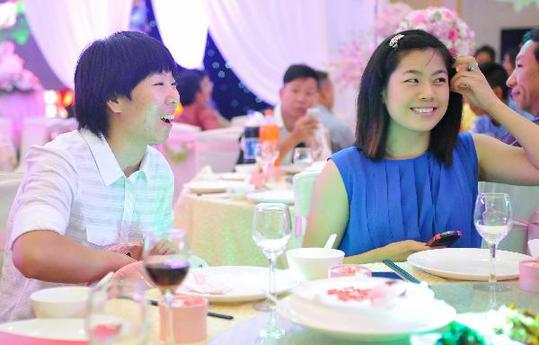 王皓與閆博雅舉行婚禮