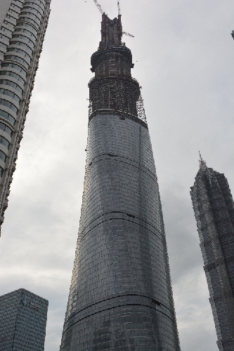 遠大助力國內在建第一高樓“沖頂”