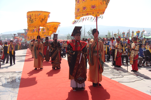 首屆中國沂山文化節之癸巳年東鎮沂山祀山大典在山東臨朐舉行