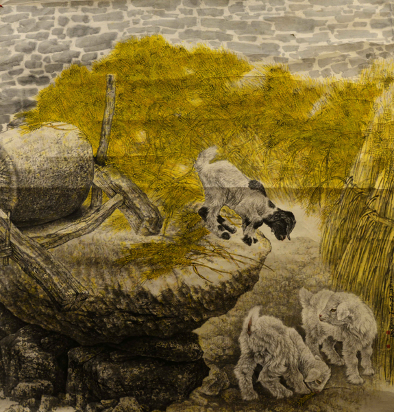 “農人夢”——趙言斌畫展在山東美術館舉行
