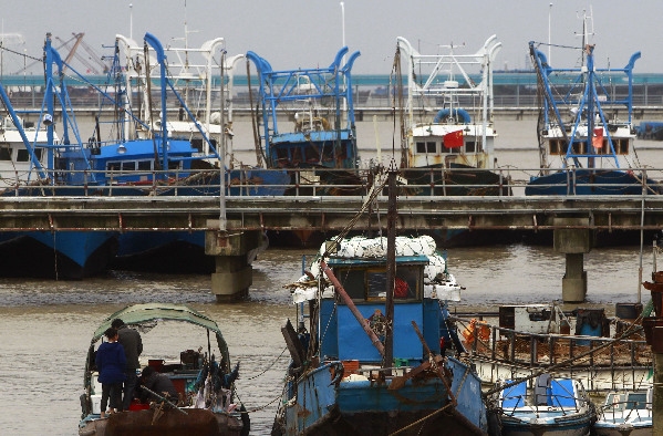 上海長興島開建國家一級漁港