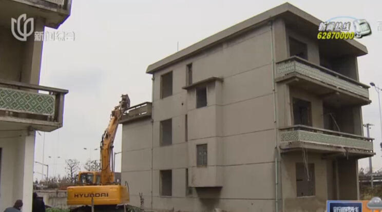 滬松衛(wèi)公路最牛釘子戶被遷 南段道路7月6道貫通